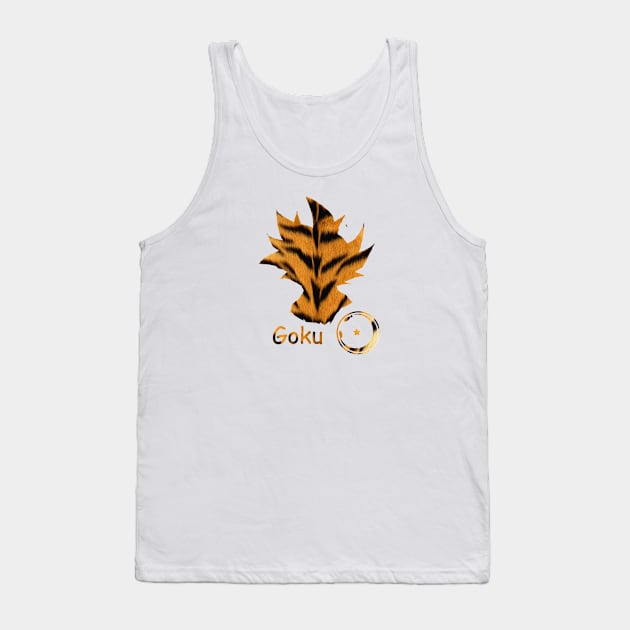 Agent: Tiger Claw - Goku Tank Top by ay_alet